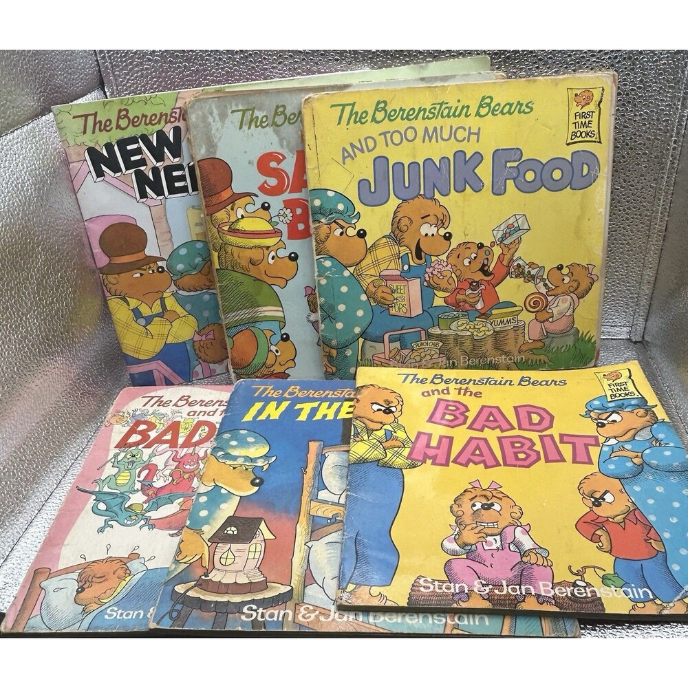 Bernstein Bears Books Lot Of 6